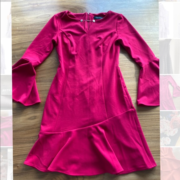 Ivanka Trump Dress size 2. Bell sleeves - Picture 2 of 5